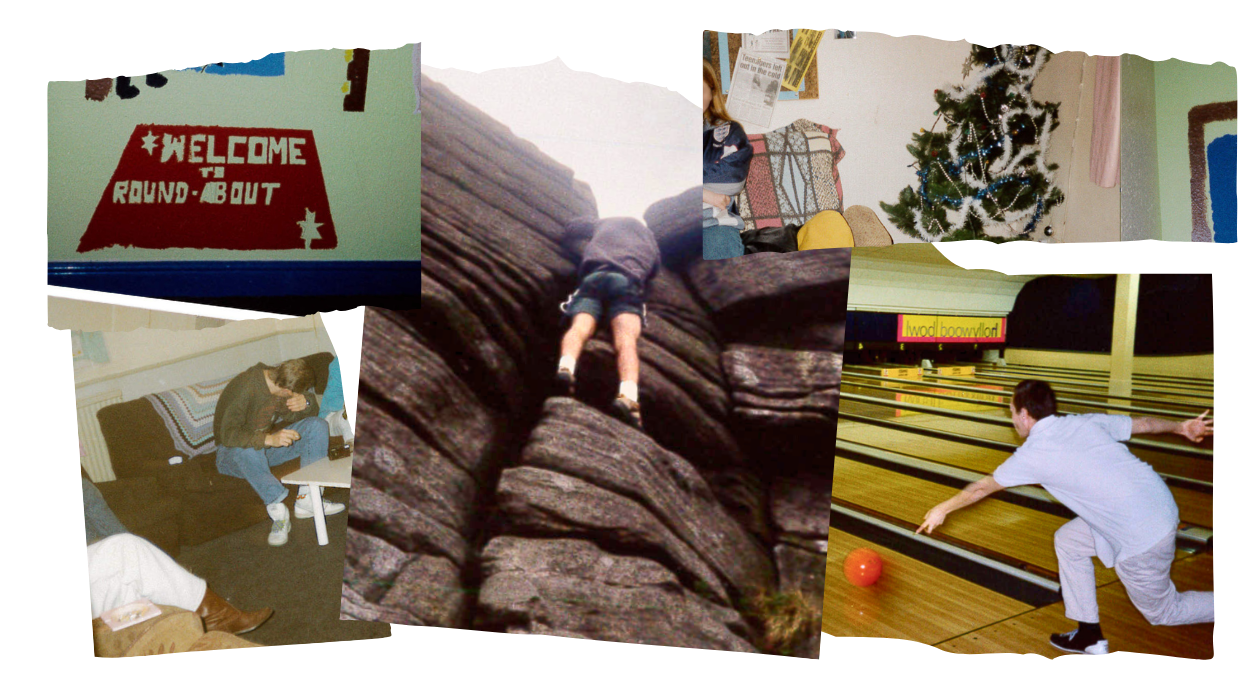 Old photos of young people