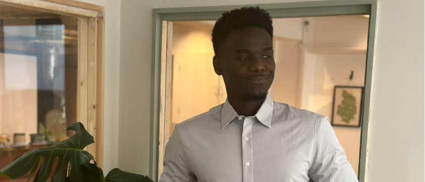 A young man in a shirt